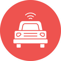 Obraz premium Smart Car Icon