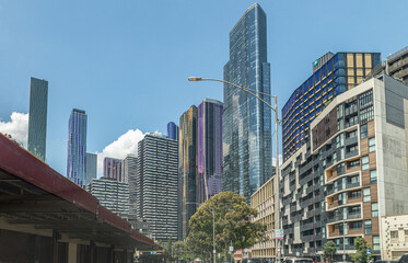 North end of Melbourne city