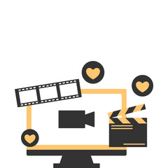 Video Editing Illustration