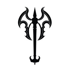 Floral Design A classic black and white floral design element featuring elegant, curved leaves and intricate detailing. Ornamental Perfect for use in decorative borders, logos