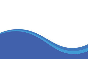 abstract blue wave background
