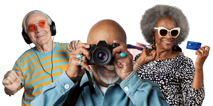 Happy retirement png sticker, transparent background