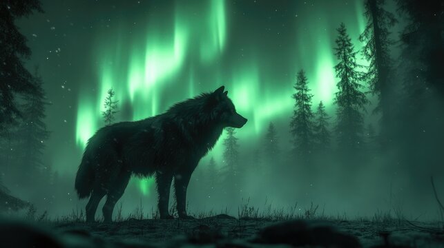 Green Wolf Images – Browse 58,322 Stock Photos, Vectors, and Video 