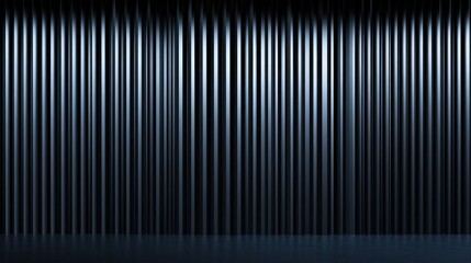 Obraz premium Dark blue curtains, stage, spotlight, background.