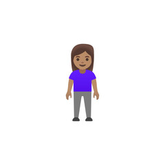 Standing Woman Emoji
