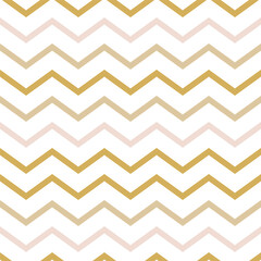 Zigzag pattern png, gold geometric design, transparent background