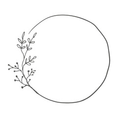 Drawing flower png frame, transparent background