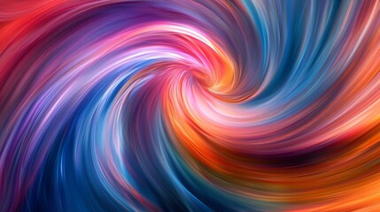 Vibrant abstract motion showcases a dynamic fusion of light and color through swirling patterns, ideal for contemporary art and digital backdrops.