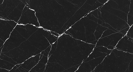 black Granite Marble Background, Royal Black and white vain marble stone, natural pattern texture background