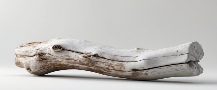 the rough textured surface of a piece of driftwood smoothed by y