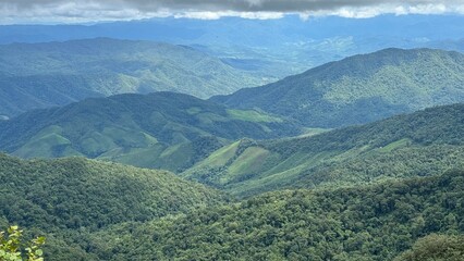 Naklejka premium mountains in northern Thailand