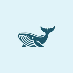 Iconic whale logo
