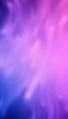 purple and blue background with stars and clouds