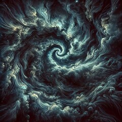 Deep Sea Mystery An abstract representation of the deep sea emph