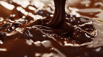 Abstract Background World Chocolate Day, Chocolate Mist Fractals, World Chocolate Day Background