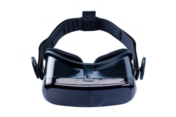 Vr Headset Shows Modern Technology Innovation with Virtual Reality Experience.