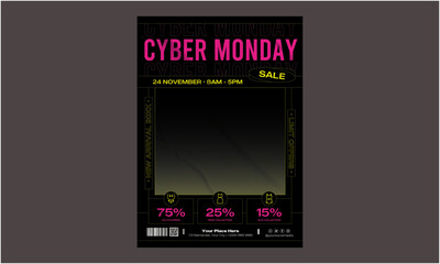 Cyber Monday Flyer