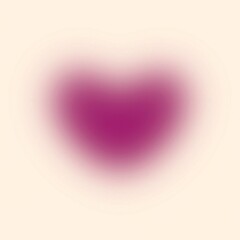 Soft color background with a heart-shaped background.