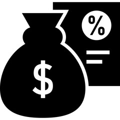 Creditor, lender, money icon