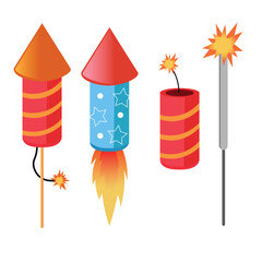 Firecracker Vector