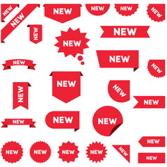 Red New Tags