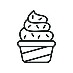 Sandwich icon with a sleek, clean aesthetic, ideal for contemporary food branding or digital applications