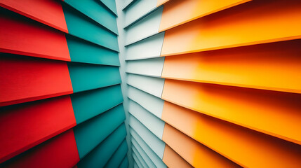Abstract Colorful Geometric Illustration © MMGraphics