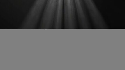 Dark Stone Platform Under Spotlight Illumination