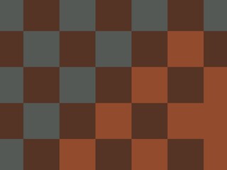 Abstract checkered pattern in shades of brown and gray, perfect for minimalist and modern designs.