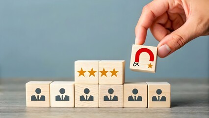 Customer Retention and Inbound Marketing Concept