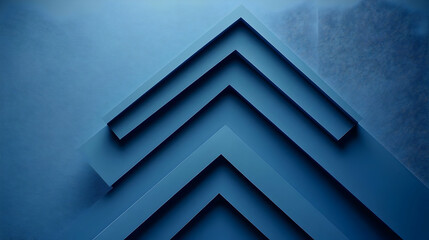 Abstract 3D Blue Arrow Background © MMGraphics
