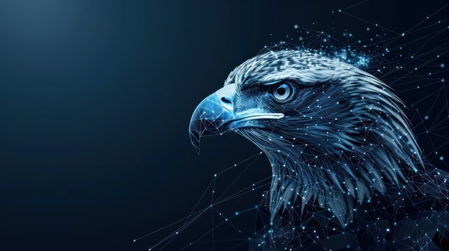 Abstract Eagle Illustration