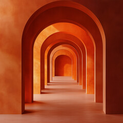 Fototapeta premium Minimal Arches Digital Backdrop | Fine Art Textures for Studio Photography | Elegant Photoshoot Background and Overlay Design