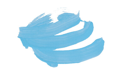 Horizontal light blue brush strokes set on a transparent background.
