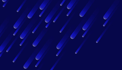 Abstract Dark Blue Background with Falling Gradient Streaks for Futuristic Digital Design Projects