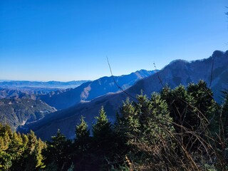 三峯神社　遥拝殿からの風景