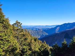 三峯神社　遥拝殿からの風景