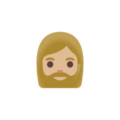 Bearded Person Emoji

