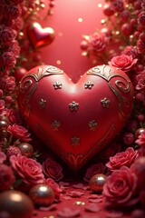 heart, valentine's day card