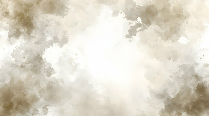 Abstract Beige Watercolor Background