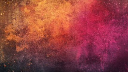 Obraz premium Vibrant abstract texture in warm shades of orange, pink, and purple. 