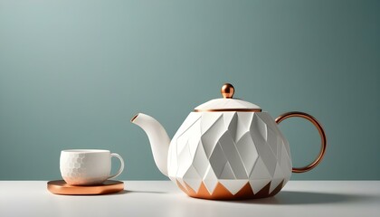 teapot and cup