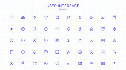 User Interface 50 Icons 1
