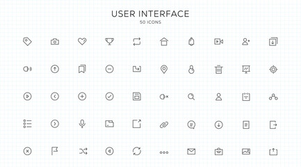 User Interface 50 Icons 2