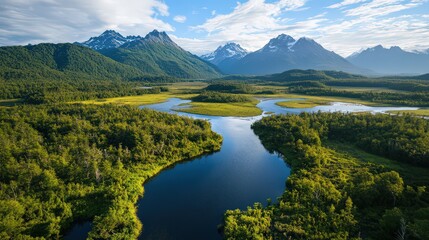 Fototapeta premium Advocates lobby for stronger climate change legislation, ensuring the protection of ecosystems for future generations