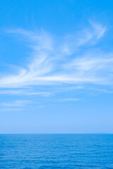 青空と海