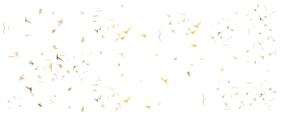 Abstract doted and confetti golden glitter and Dust golden grunge background.