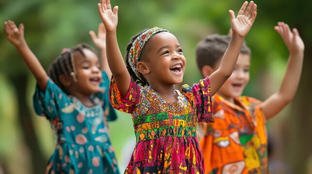 Parents encourage children cultural awareness, teaching them about diverse traditions and customs from around the world