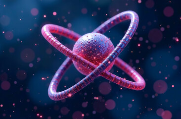 At low temperatures, atoms exhibit a quantum structure.