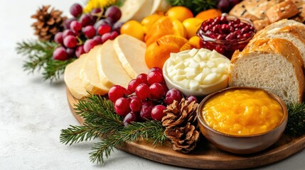 1. Purchasing fresh ingredients to make a traditional meal for a festive gathering with loved ones.